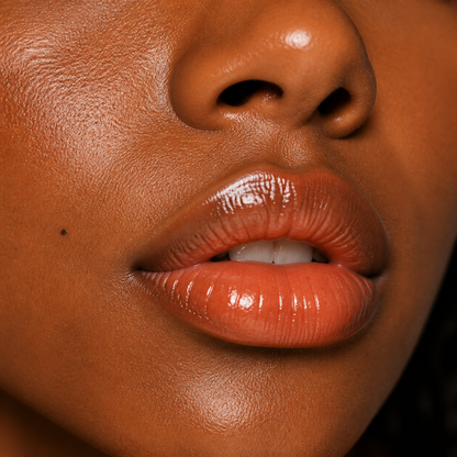 Labios con brillo labial tono 03 Copper